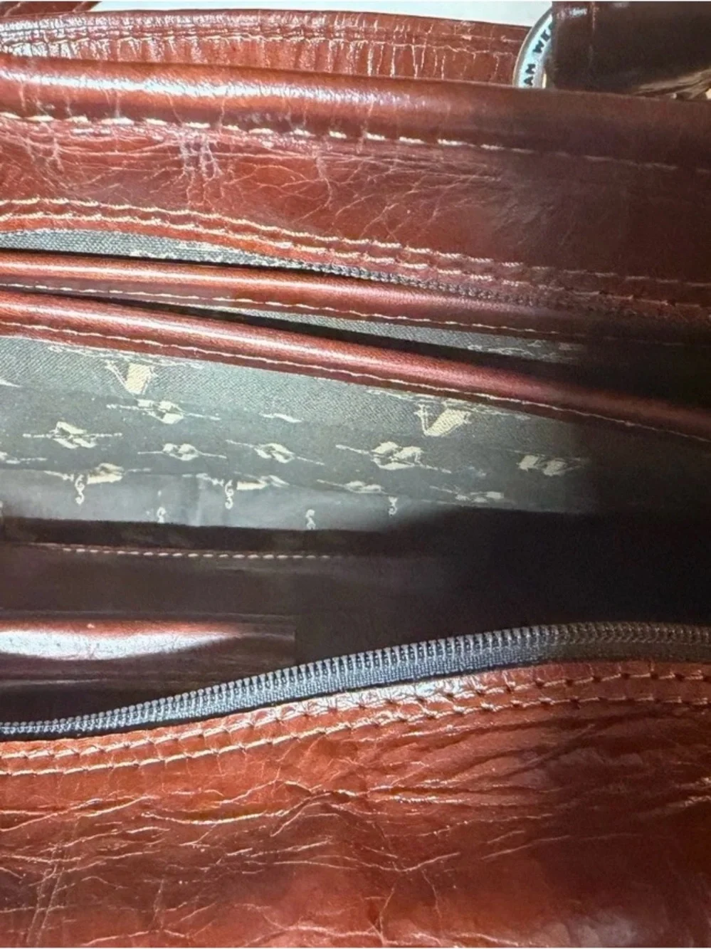American West briefcase